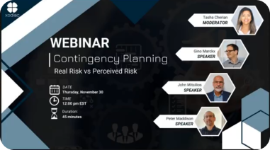 Principal image of Events Webinar contingency Planning